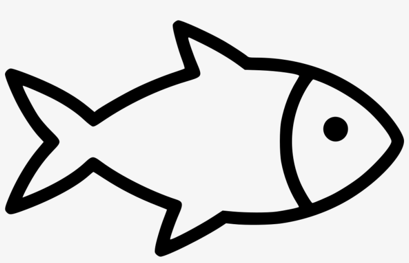 Fish Comments - White Fish Icon Png, transparent png #64491
