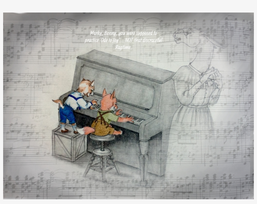 Kits On The Keys - Sketch, transparent png #64494