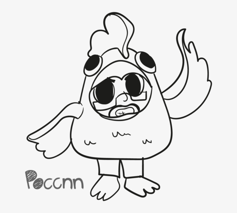 Clip Art Download Cute Al To Color By Poccnnindustries - Drawing, transparent png #64574