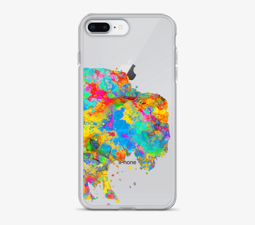 Watercolor Buffalo Clear Iphone Case - Mobile Phone Case, transparent png #64575