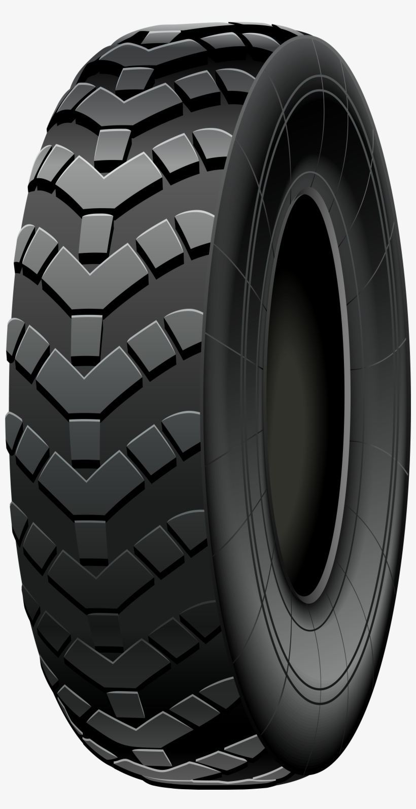Car Tire Png Clipart - Car Tire Clipart Png, transparent png #64620