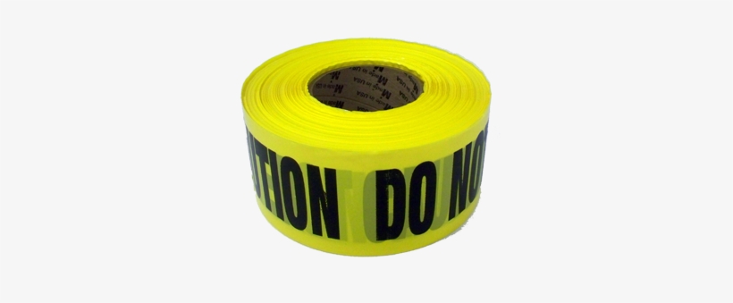 Caution Do Not Enter Barricade Tape 3 In - Barricade Tape, transparent png #64675
