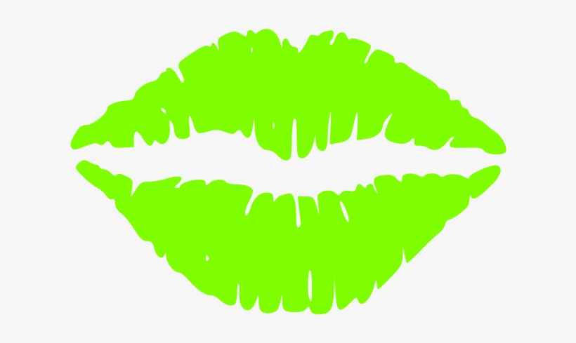 How To Set Use Green Lips Clipart, transparent png #64801