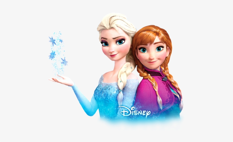 Transparent Anna And Elsa Wallpaper In The Frozen Club - Elsa Y Anna Png, transparent png #64828