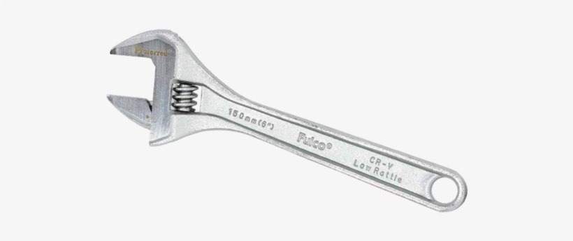 Monkey Wrench Png - Proferred Tools 10" Heavy Duty Chrome Adjustable Wrench, transparent png #64858