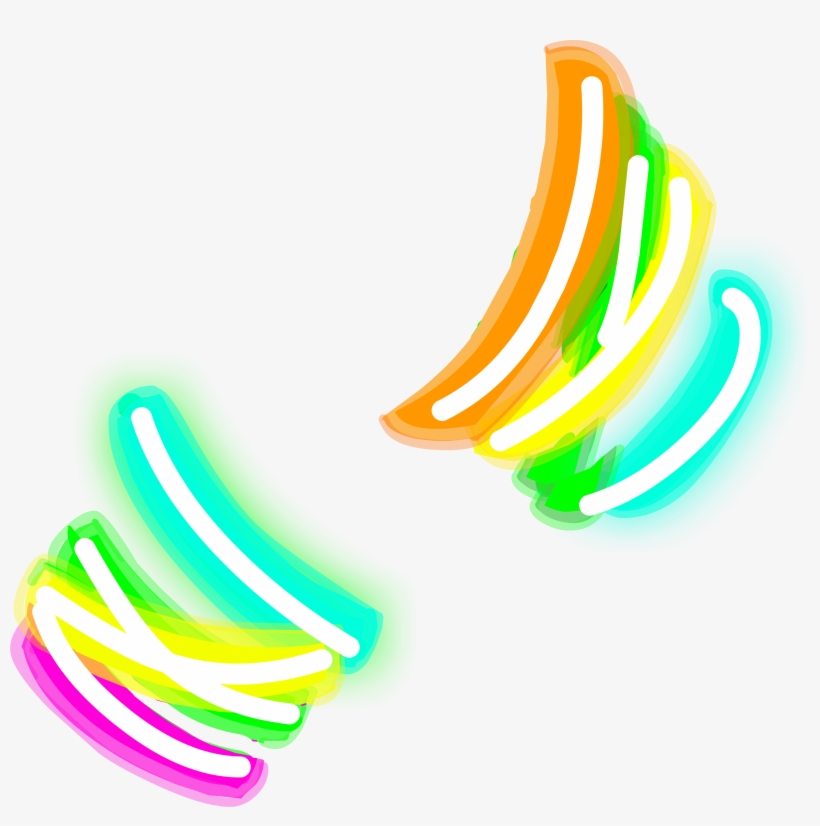Glow Bracelets Icon - Glow Sticks Clear Background, transparent png #64948