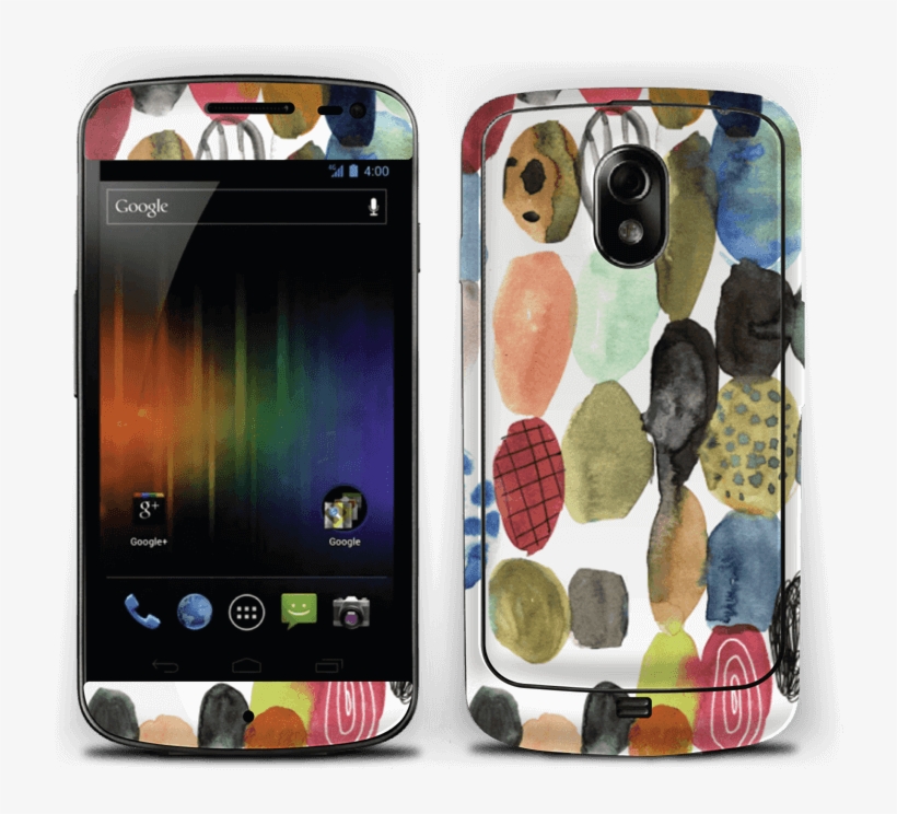 Dots Watercolor - Case-mate Pop Cover Samsung Galaxy White Nexus I9250, transparent png #65298