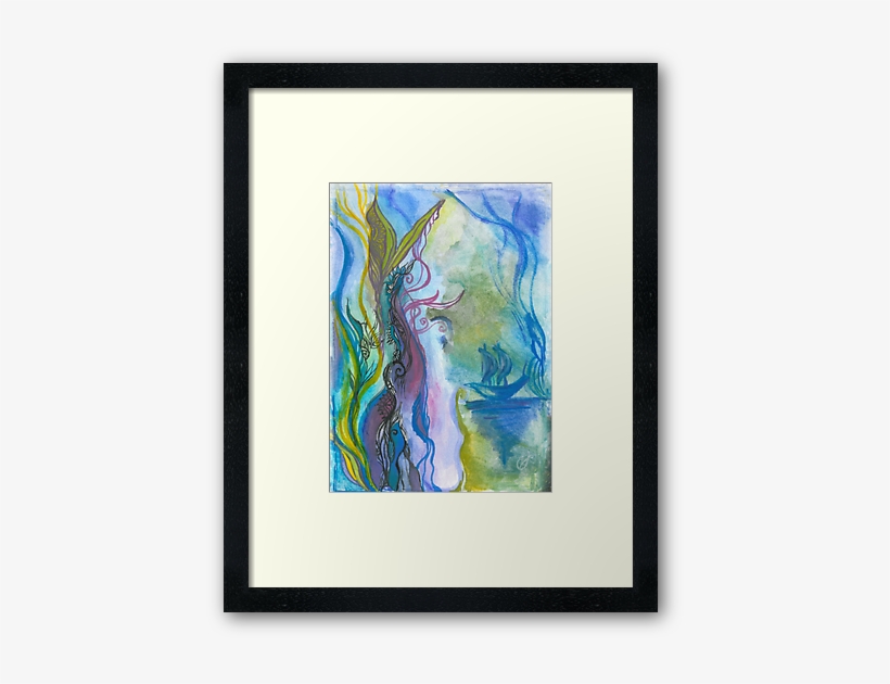 Framed Print Sailing On The Sea Of Dreams Traditional - Maine, transparent png #65427