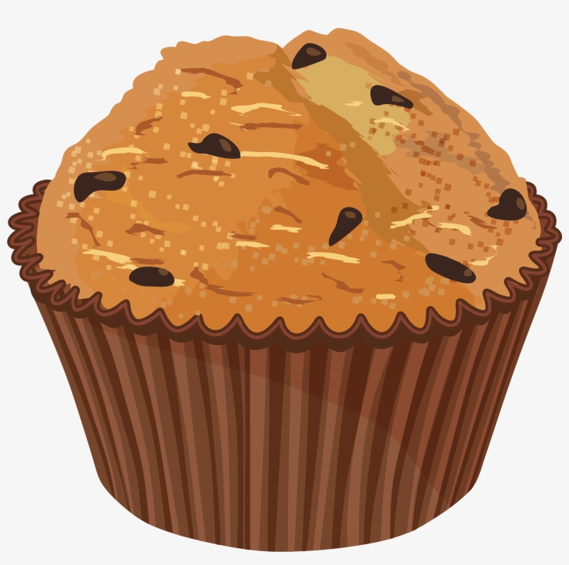 Pumpkin Muffin Clipart - Muffin Clipart, transparent png #65719