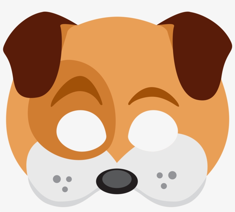 Snapchat Clipart Transparent Background - Clip Art Dog Mask, transparent png #65866