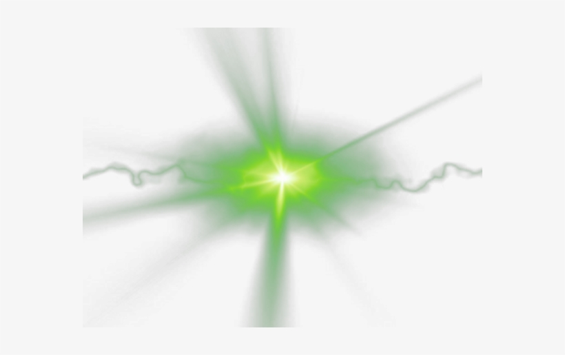 Hd Lense Flare - Green Light Effect Png, transparent png #66288