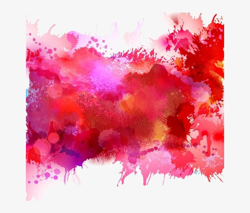 Watercolor Vector Png High-quality Image - Watercolor Calligraphy Background Design, transparent png #66365