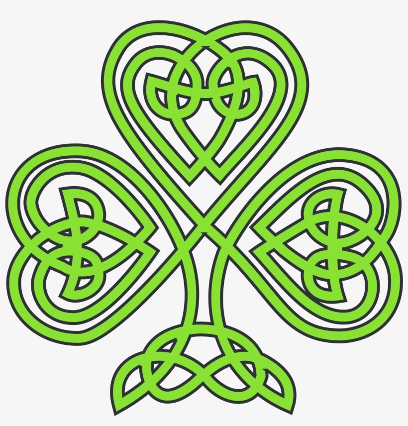 This Free Icons Png Design Of Celtic Shamrock, transparent png #66533