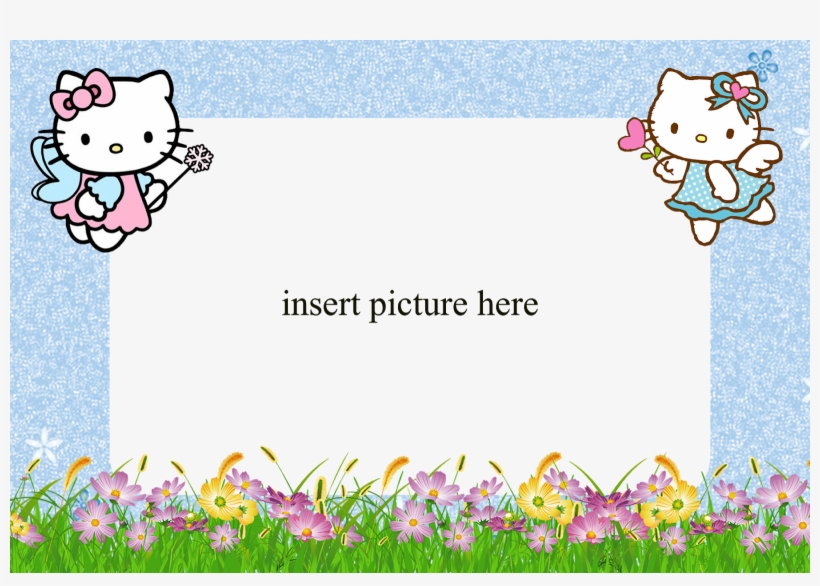 Download Free Printable Hello Kitty Png Frame02 Download - Picture Frame, transparent png #66551