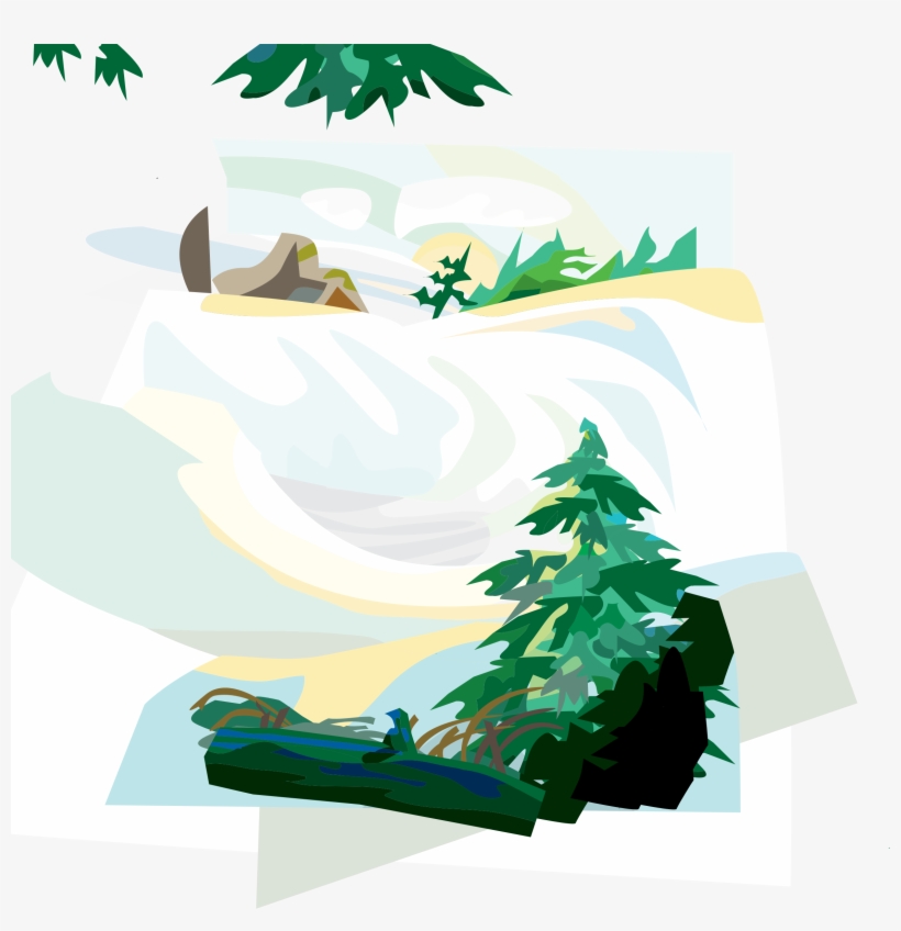 This Free Icons Png Design Of Waterfall Landscape, transparent png #66575