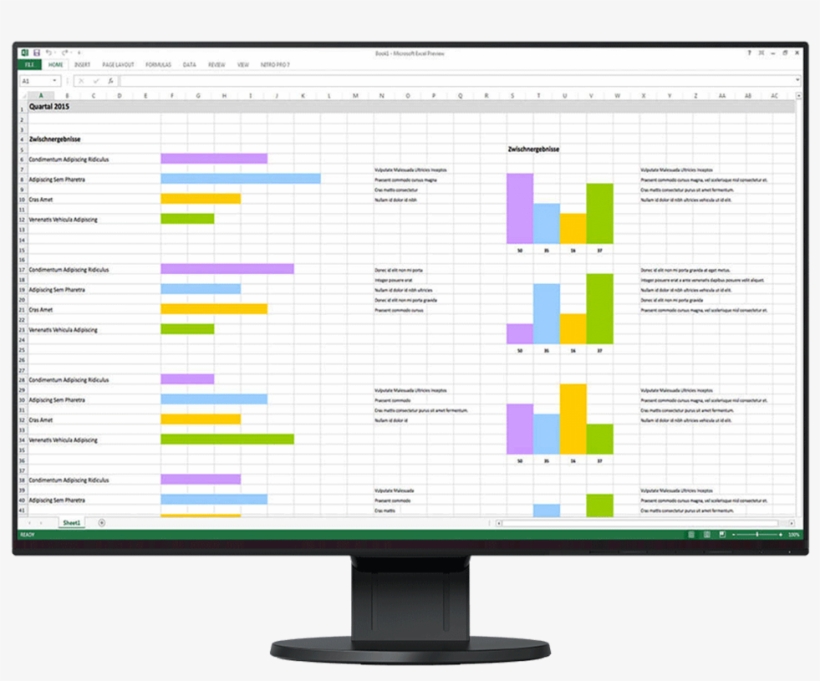 Eizo Ev2450 23.8" Full Hd Ips Black Computer Monitor, transparent png #66756