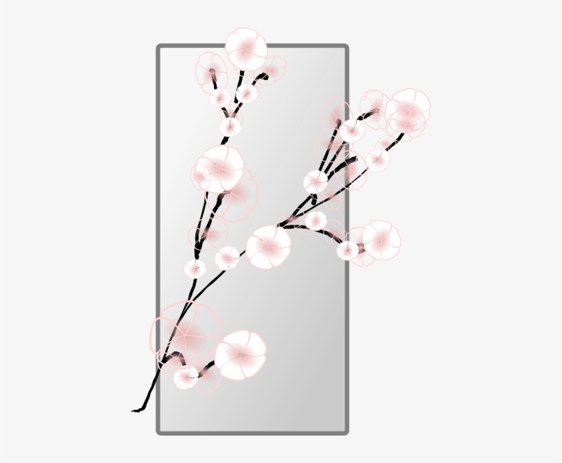 Cherry Blossom Flower Svg Clip Arts 438 X 596 Px, transparent png #66929