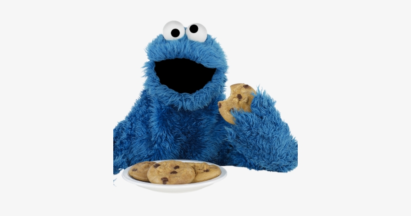 Something New Veggie Monster, Cookie Monster Eating - Cookie Monster And Cookies, transparent png #67134