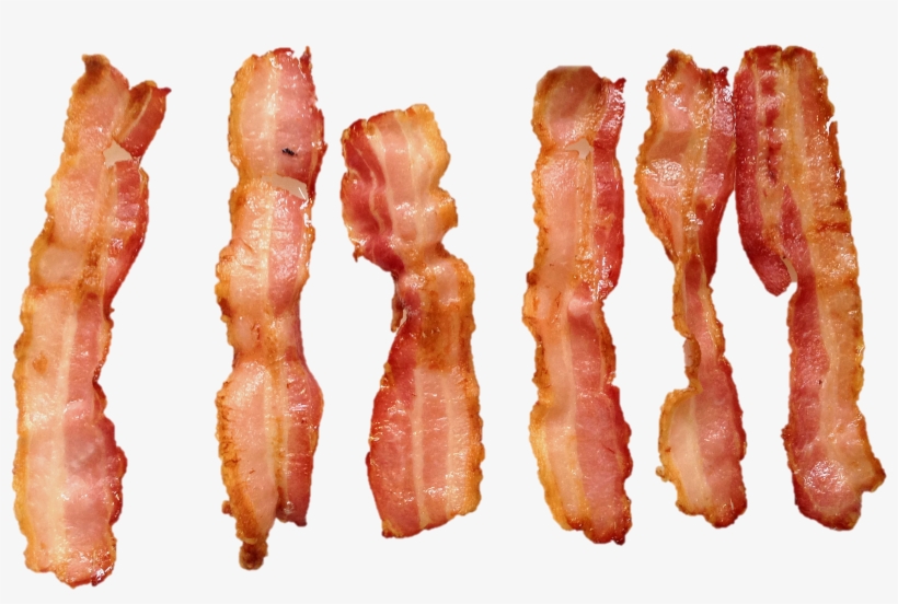 Bacon - Bacon Strips Png, transparent png #67203