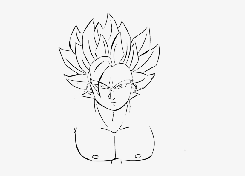 Dragon Ball Z Character By Sheep - Drawing, transparent png #67299