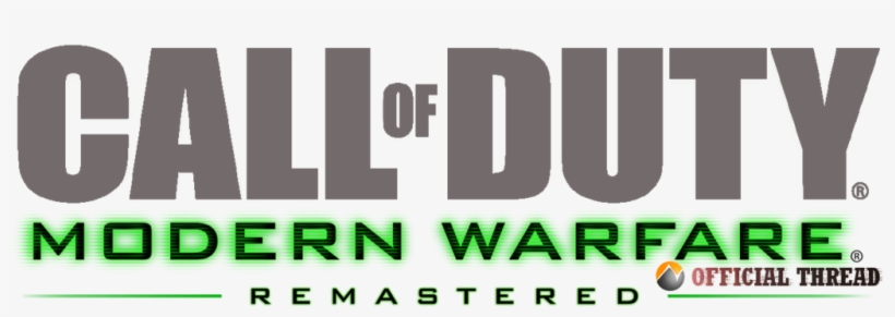 Call Of Duty Modern - Modern Warfare Remastered Png, transparent png #67504