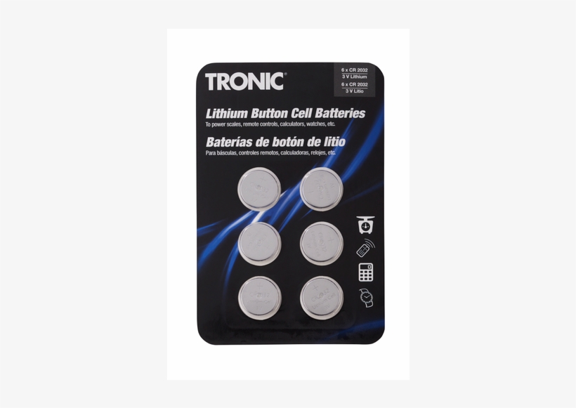 Tronic 6 Knopfzellen - Akkus & Batterien, transparent png #67572