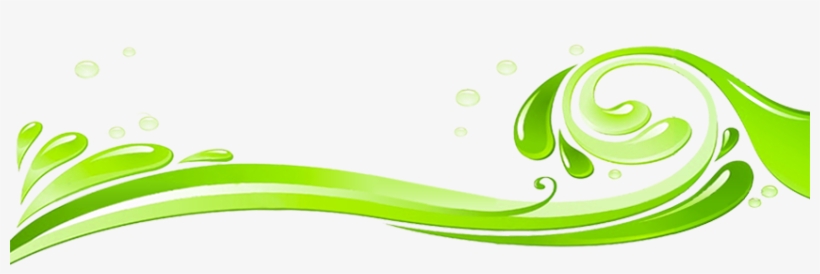 Wave Png Photo - Green Waves Transparent, transparent png #67588