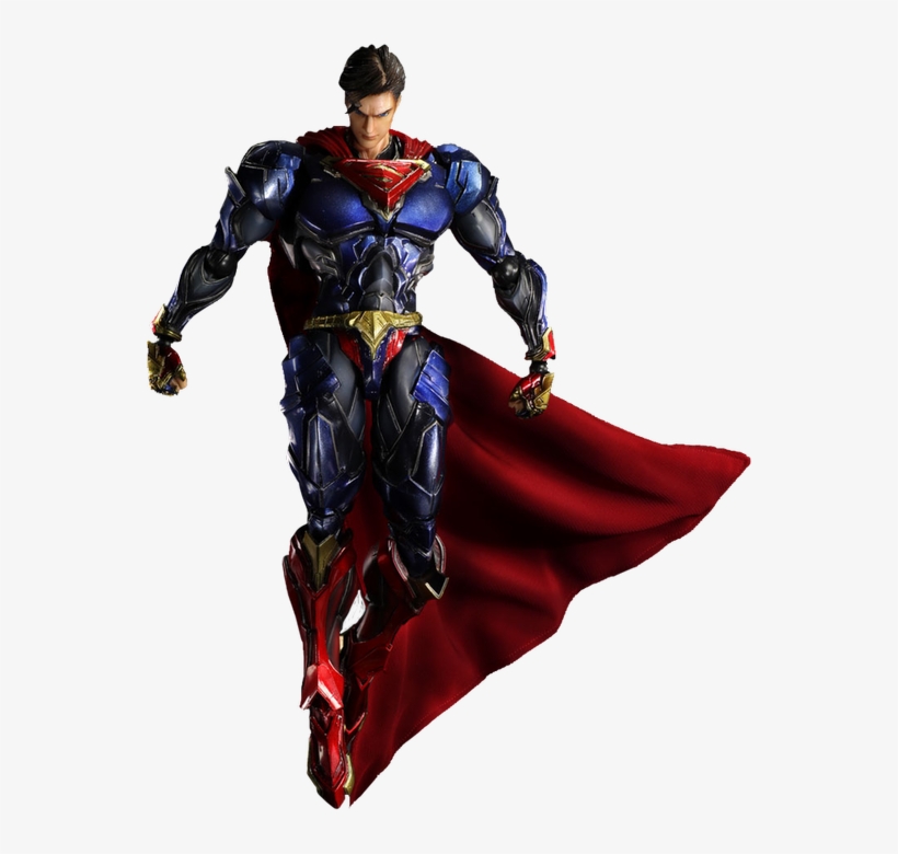 Squ81423 Superman Variant Play Arts Figure A 3 - Play Arts Kai Superman, transparent png #67732