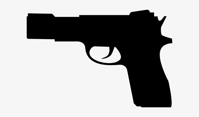 Clipart Gun James Bond Gun - Gun Silhouette, transparent png #68099