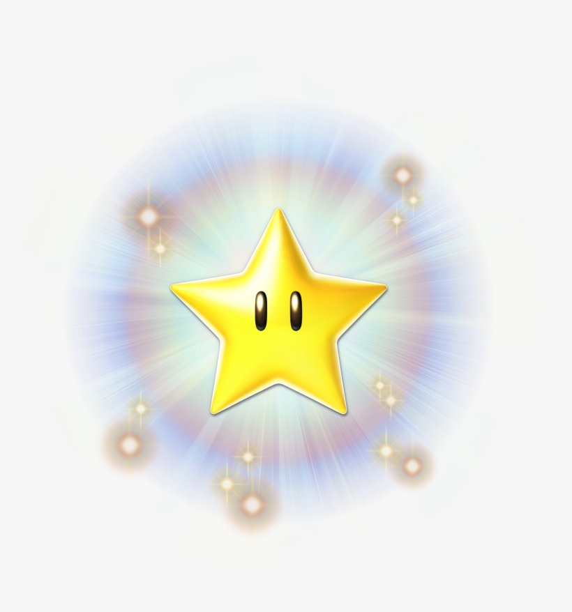 Star Mp9 Glow - Mario Star Power Png, transparent png #68141