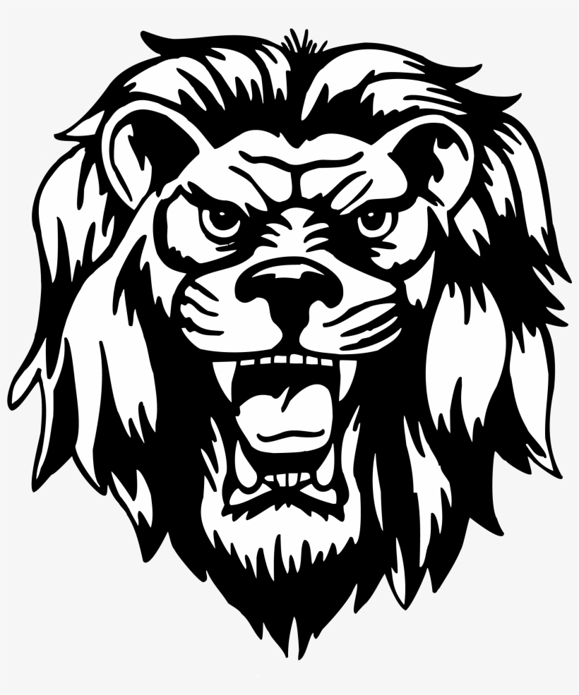 Lion Head Vector Png - Clip Art, transparent png #68293