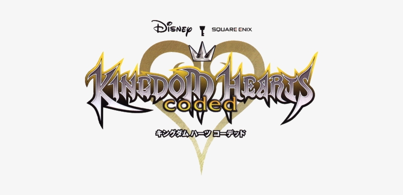 Kingdom Hearts Coded Logo Khc - Kingdom Hearts Re:coded - Game, transparent png #68844