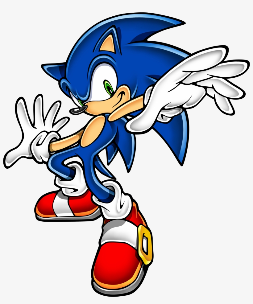 Sonic Art Assets Dvd - Sonic Adventure 2 Battle Sonic, transparent png #69315