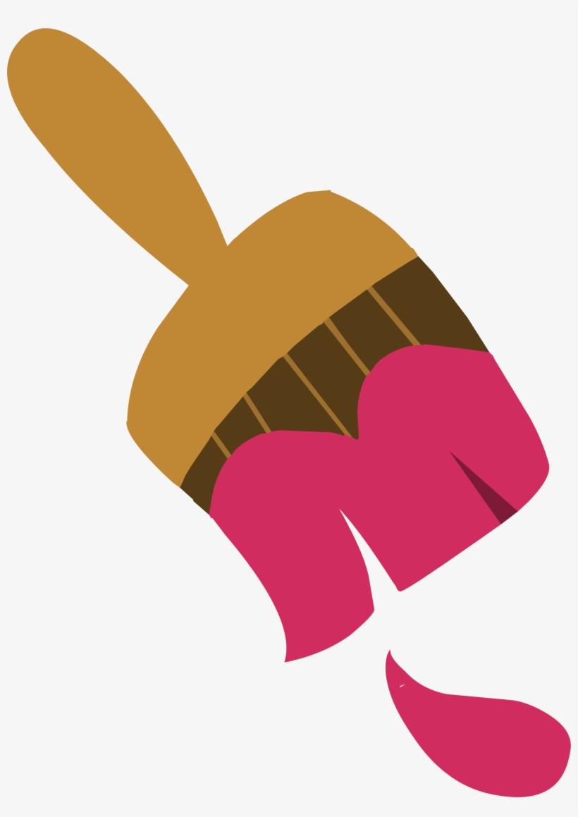 Ponymaker Paintbrush Mlp Paintbrush Cutie Mark Free Transparent PNG