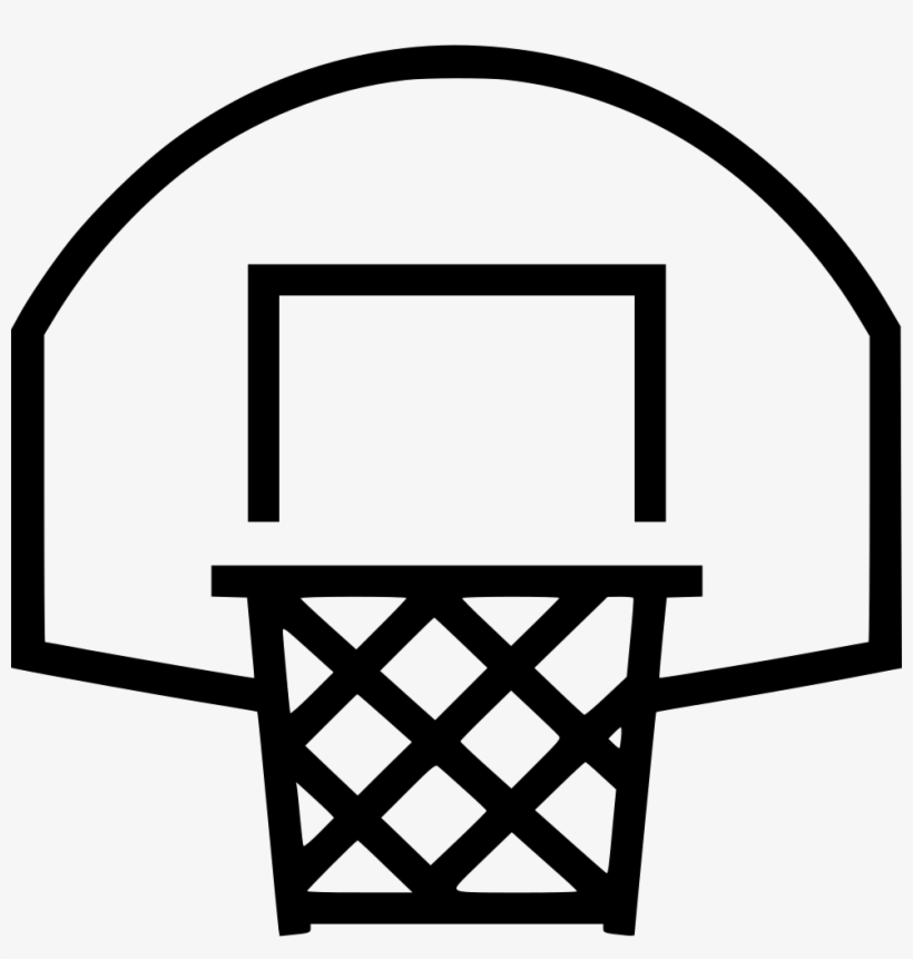 Basketball Hoop - - Basketball Hoop Icon Png, transparent png #69523