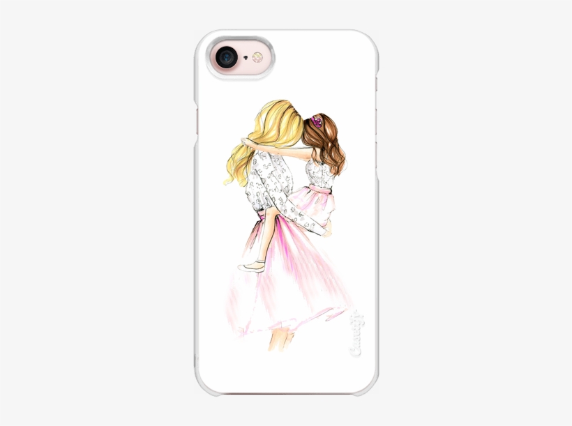 Casetify Iphone 7 Snap Case - Mamá E Hija Con Frases, transparent png #69746