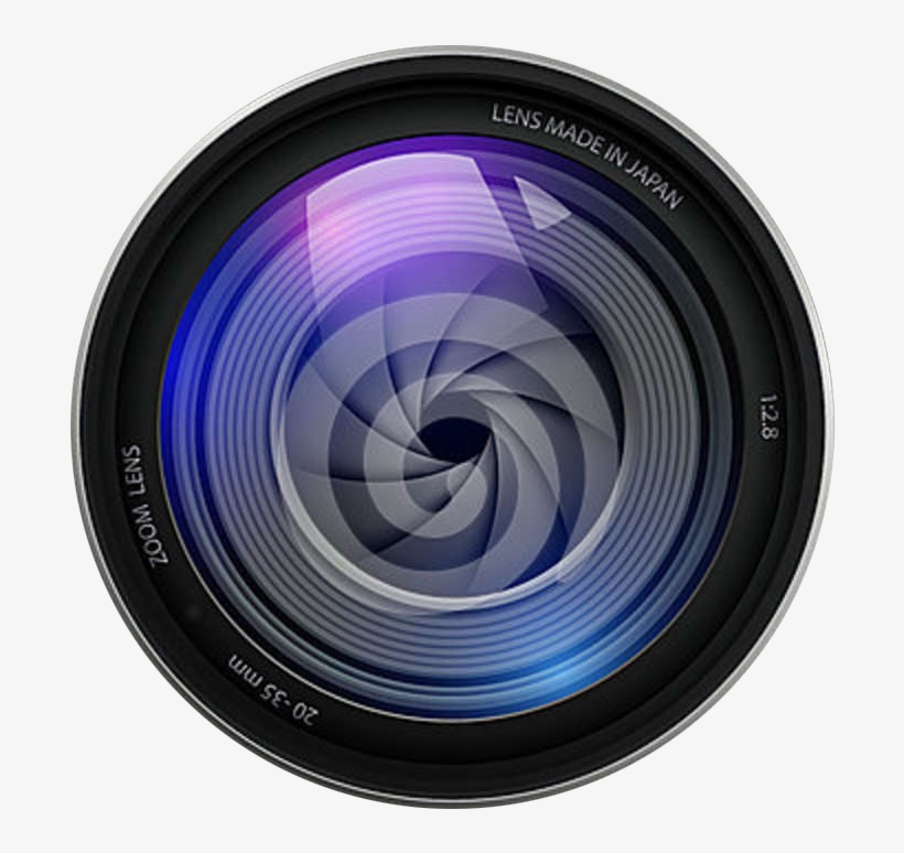 Lens Clipart Cam - Logo Of Camera Lens, transparent png #69749