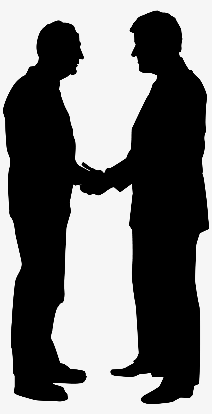 Business People Silhouette - Human Figure Silhouette Png, transparent png #69857
