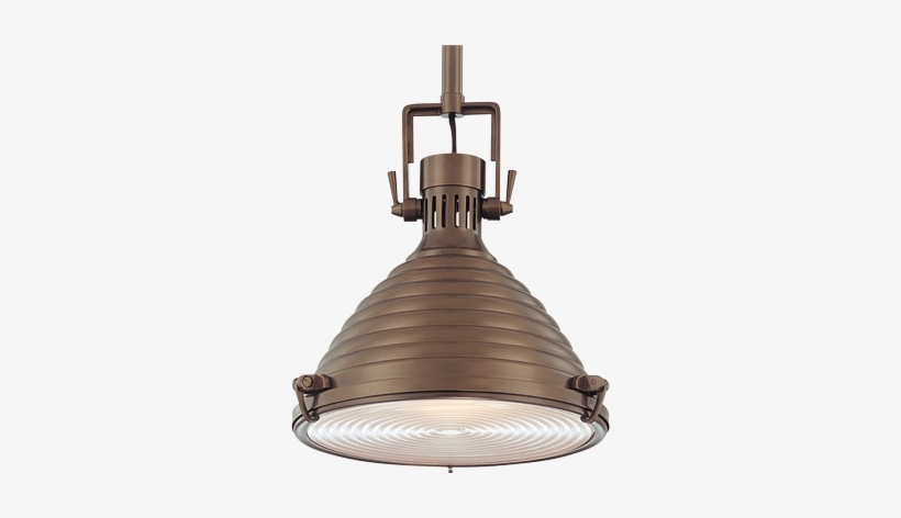 When Used On Lighthouses To Focus Their Beacon, These - Hudson Valley 5109-hb Naugatuck Historic Bronze 1 Light, transparent png #69900