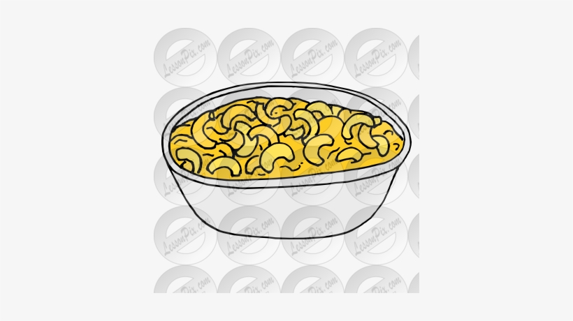 macaroni and cheese cartoon