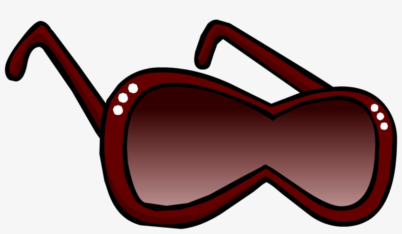 Diva Sunglasses - Png - Club Penguin Diva Sunglasses, transparent png #600131
