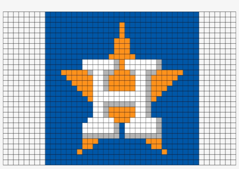 Houston Astros Pixel Art, transparent png #600449