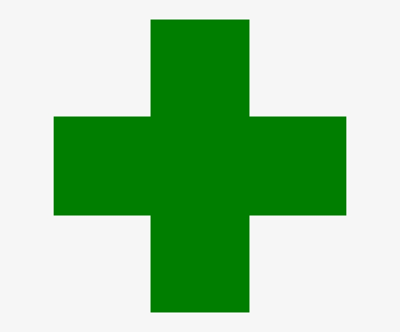 Cannabis Registration - Green Medical Cross Logo, transparent png #600941