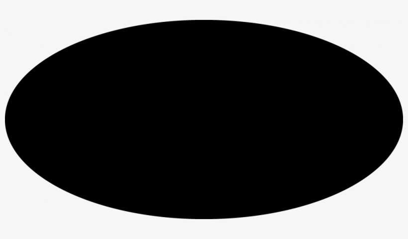Oval - Black Circle Hd Png, transparent png #601400