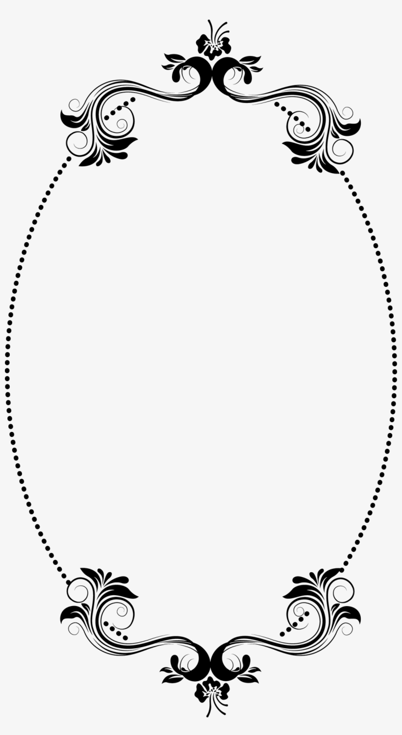 Black Oval Frame - Clothing, transparent png #601403