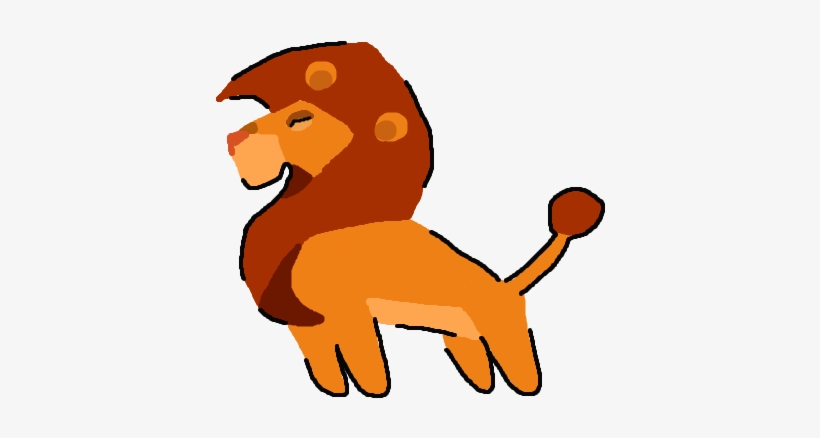 lion king simba painting