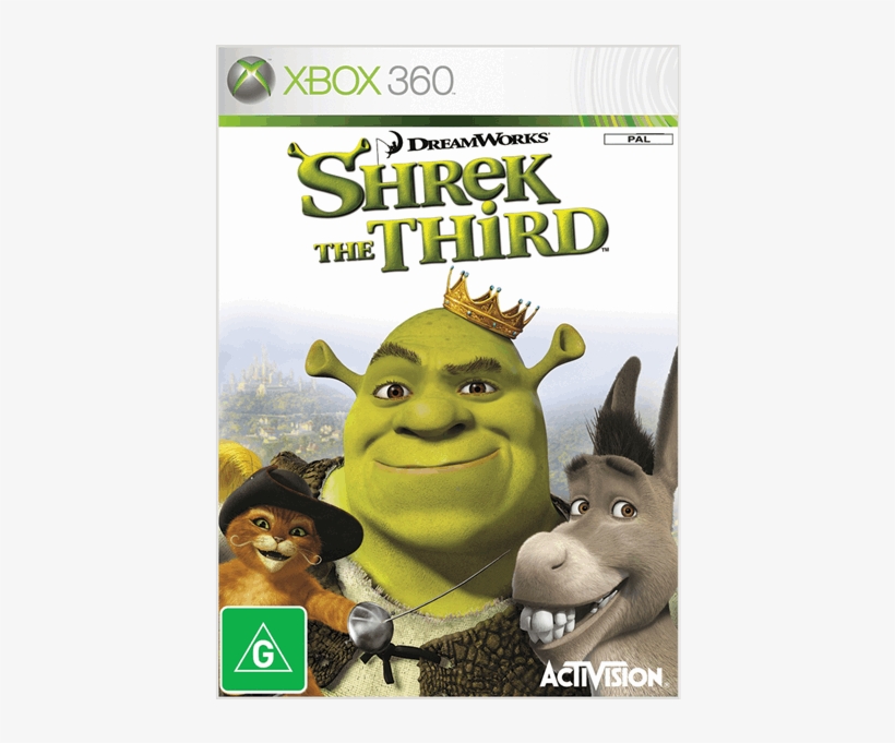 Shrek The Third Xbox 360, transparent png #601732