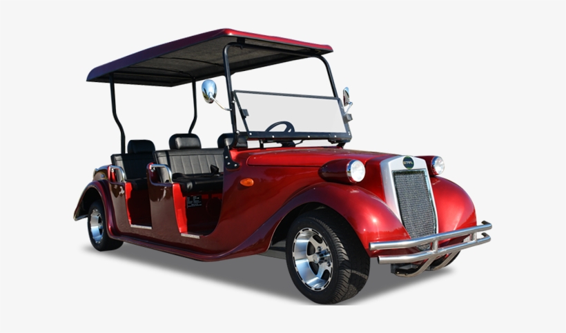 The Trend In America Wherein The Use Of Golf Cars Or - Antique Car, transparent png #601751