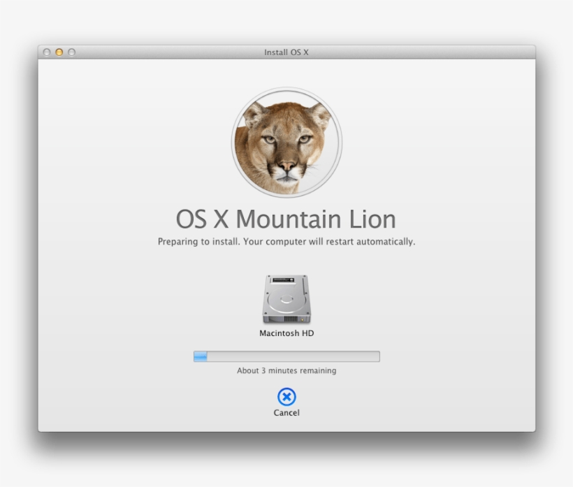 Mountain Lion First Impressions - Mac Os X Mountain Lion, transparent png #601830
