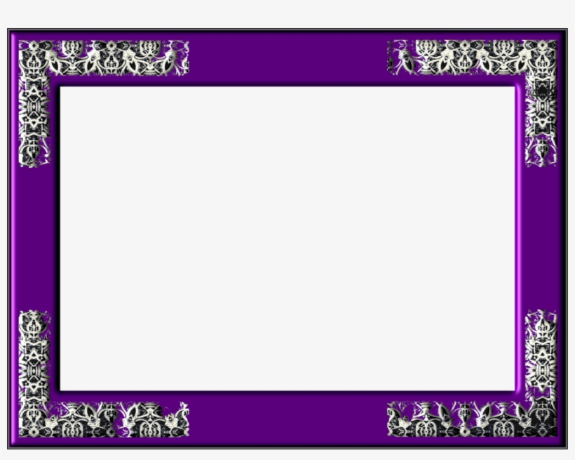 Download Frame Border Png Clipart Decorative Borders - Blue Borderdesign Png, transparent png #602010
